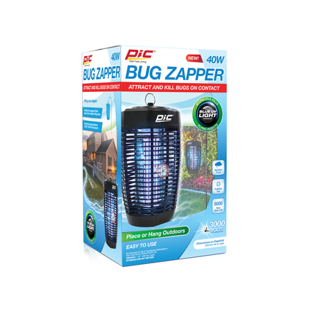 Pic Bug Zapper 40W Blue Uv 40W-ZAPPER